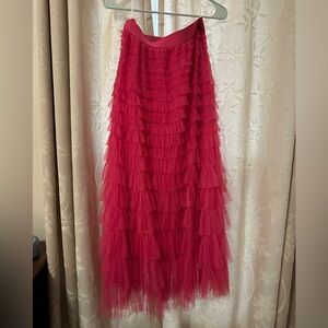 Layered tulle skirt Size Medium